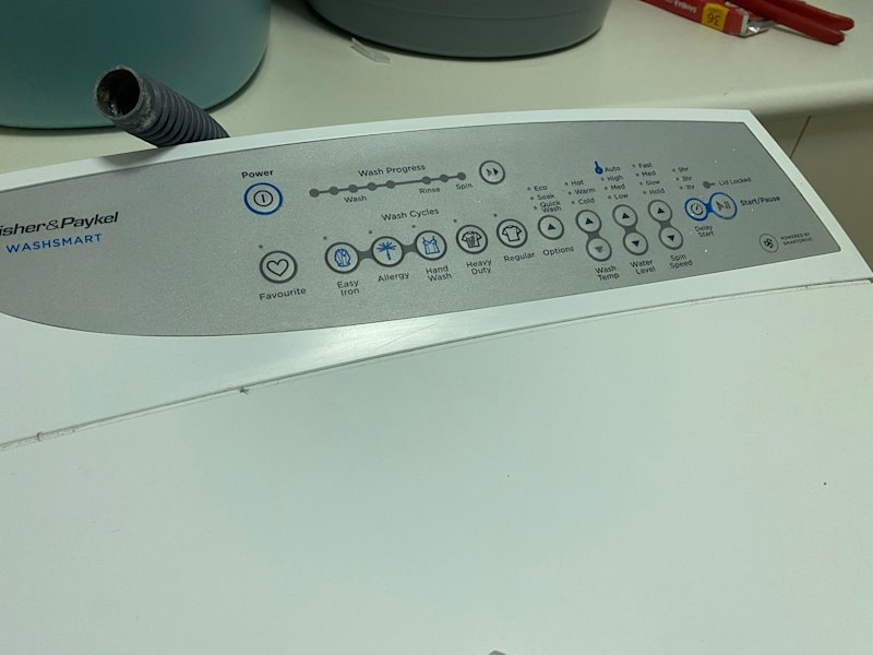Fisher & Paykel top loader washing machine 63021281596419112