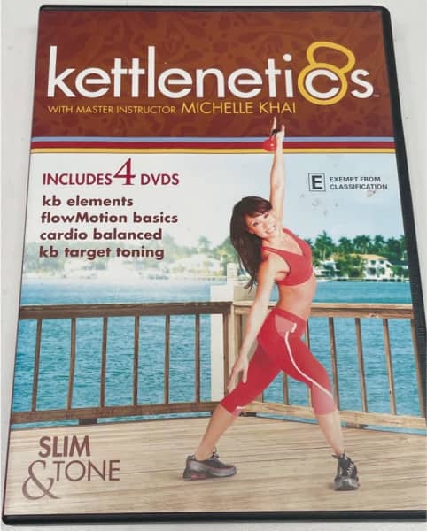KB Kettlenetics Flow Motion Dance (DVD) Michelle Khai FREE SHIPPING-I