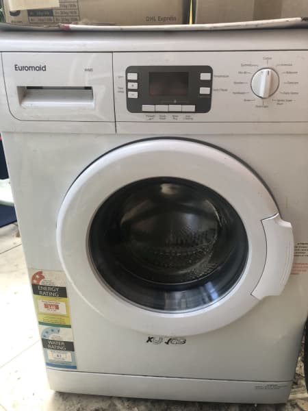 euromaid wm5pro 5kg front load washing machine