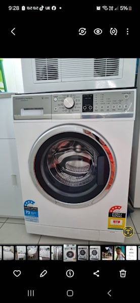 Fisher & Paykel 8kg Series 3 Front Loader Washer WH8060J363470143187841110