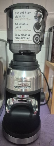 Breville Coffe Machine and Sunbeam Coffee Grinder63443722654211112