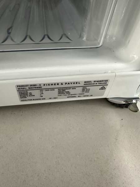 Fisher and Paykel 380L Fridge - Brand New63023086526850113