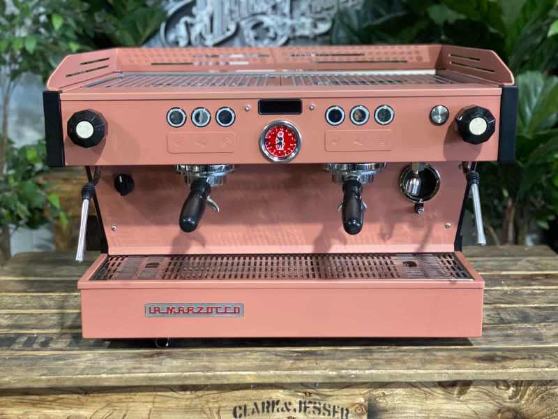LA MARZOCCO LINEA PB 2 GROUP ESPRESSO COFFEE MACHINE DUSTY PINK CAFE63441957535361111
