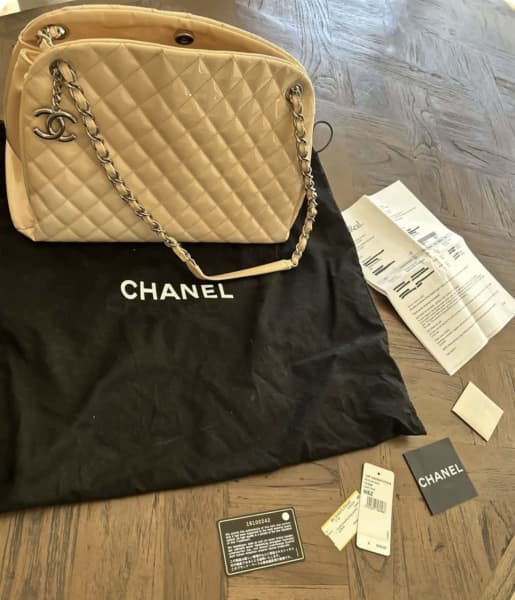 Chanel Bowling Mademoiselle Large Aged Calf Gold