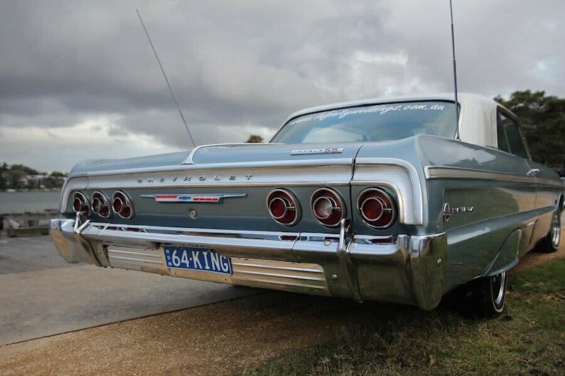 1964 Chevrolet Impala SS 2 door coupe, v8 327 auto 5 seater.62934707341825114