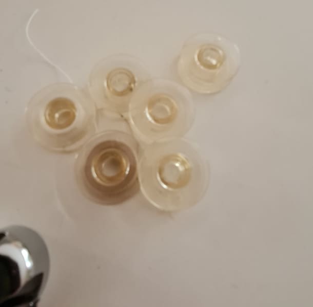 Bobbin case and bobbins for Husqvarna 6690 sewing machine vintage63017768076547111