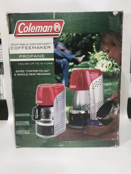 Coleman Portable Propane Instastart Coffeemaker Coffee Maker63019075941251113