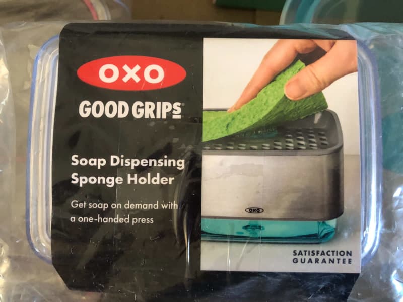 OXO Good Grips Soap Dispensing Sponge Holder 