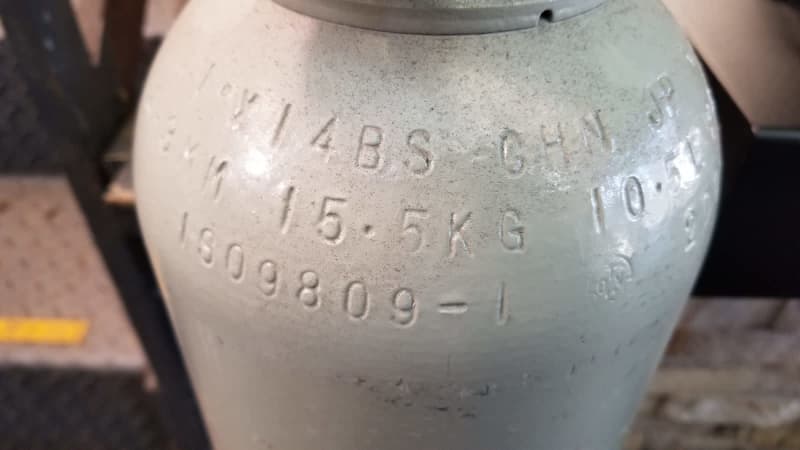 CO2 (10.5 L)Gas bottle15.5 kg for Beer, Wine Bar, Like New .Hillsdale63022181852929113