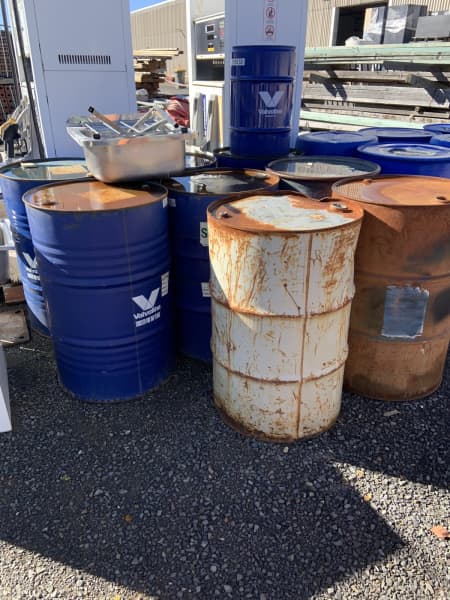44 GALLON OR 200L STEEL DRUMS STORAGE CONTAINERS63011558990850111