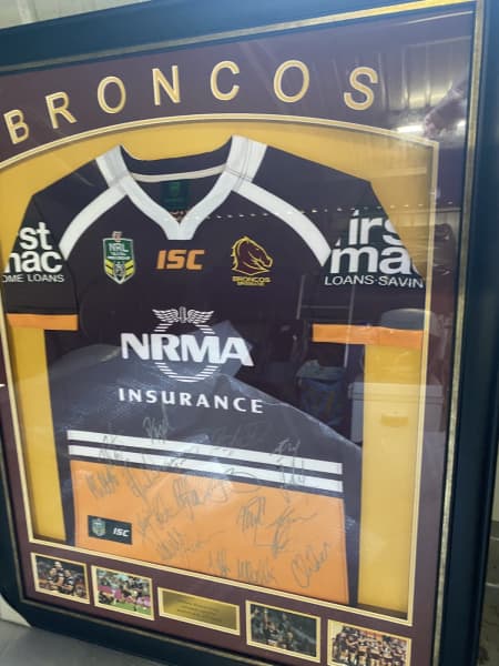 Brisbane Broncos 2019 NRL ISC Men's Away Jersey (Sizes S - 3XL) *BNWT*