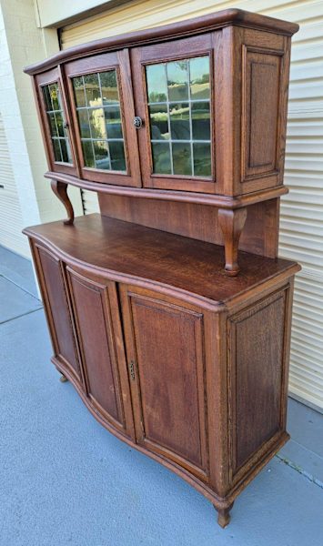 Vintage Solid Timber Buffet & Hutch 62863839896578111