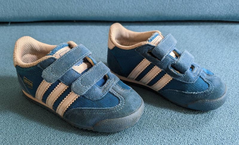 Adidas Originals Size US 6K Blue White Toddler Dragon Trainer Runners | Other Baby Children | Gumtree Australia Greater Dandenong - Keysborough | 1300151975