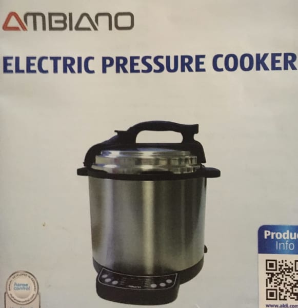 ambiano pressure cooker 93550