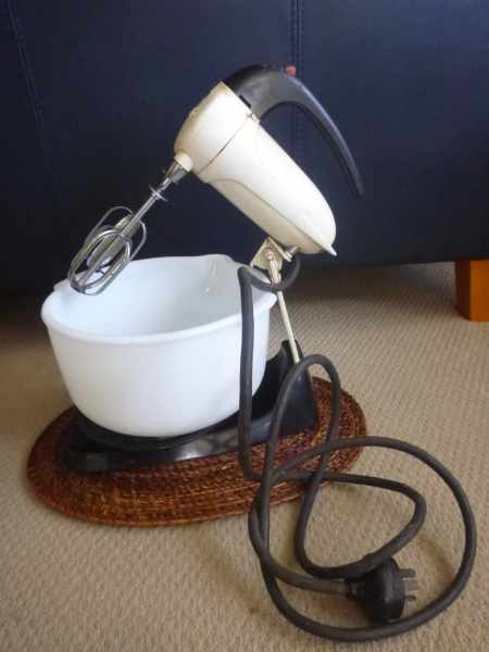Vintage Sunbeam Electric Beater Mixer- Model A.J 220- c1950s63442939897474110