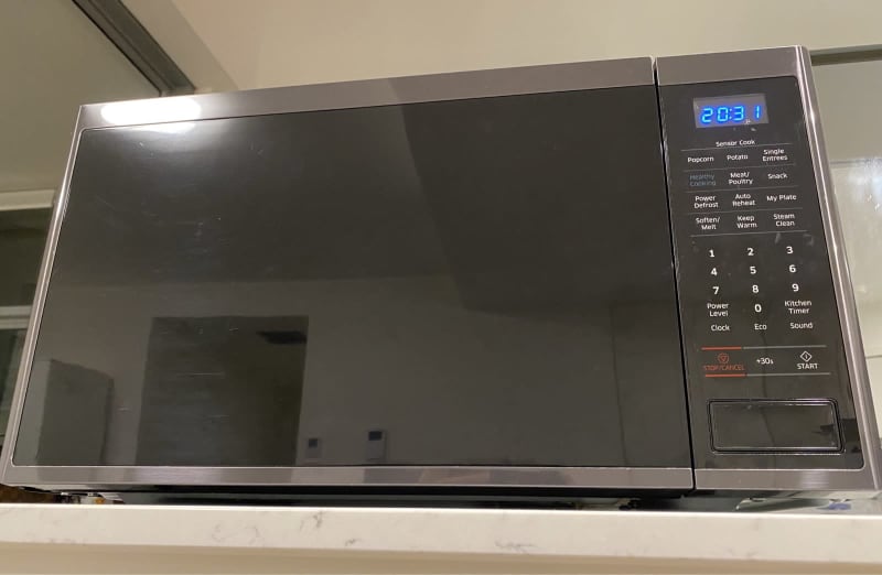 samsung 40l microwave with ceramic inside black