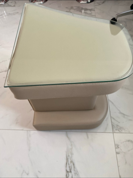 2 side tables - 2 side tables with toughened glass top $7962863411474307114