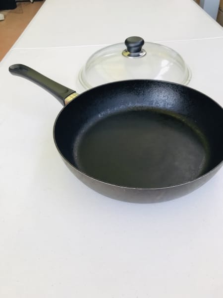 KOMAN] Nonstick Titanium Coating Square BBQ Frying Pan