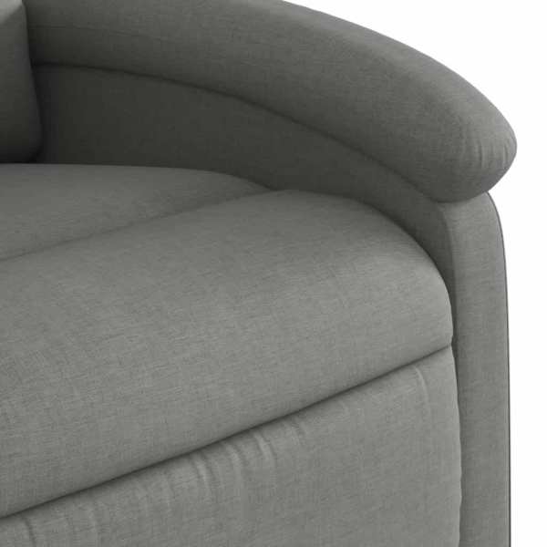 Massage Recliner Chair Dark Grey Fabric62863381489027113