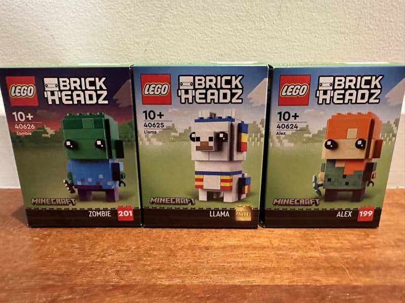  LEGO BrickHeadz Minecraft 40624 - Alex