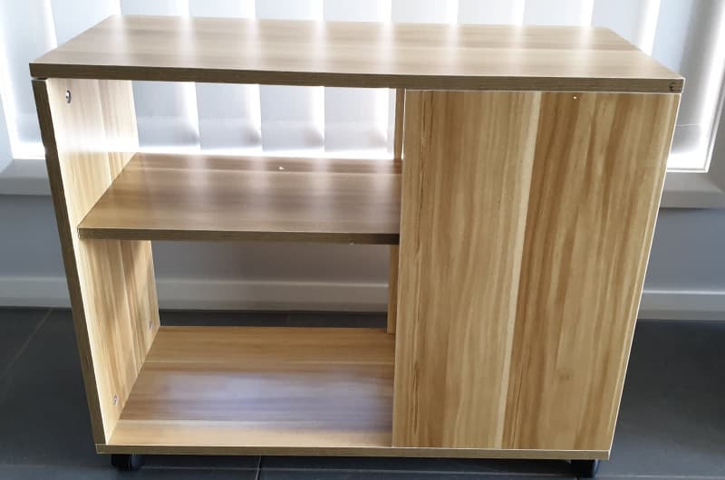 Sofa Side Table & Magazine Shelf with Oak62863410248578113