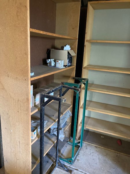 2 sets 6 shelved storage cupboards $100 for both 628634075214101126