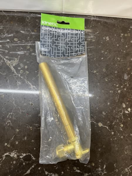 ✳️ Brass compression elbow lugged M BRAND NEW ✳️63437995000706111