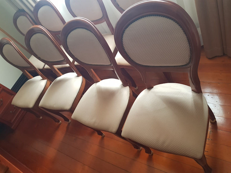 8 x Vintage Timber Nick Scali Dining Chairs628633837788191124