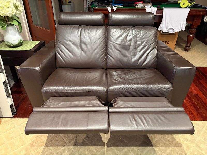 Leather Chocolate Recliner Lounges62863385101441112