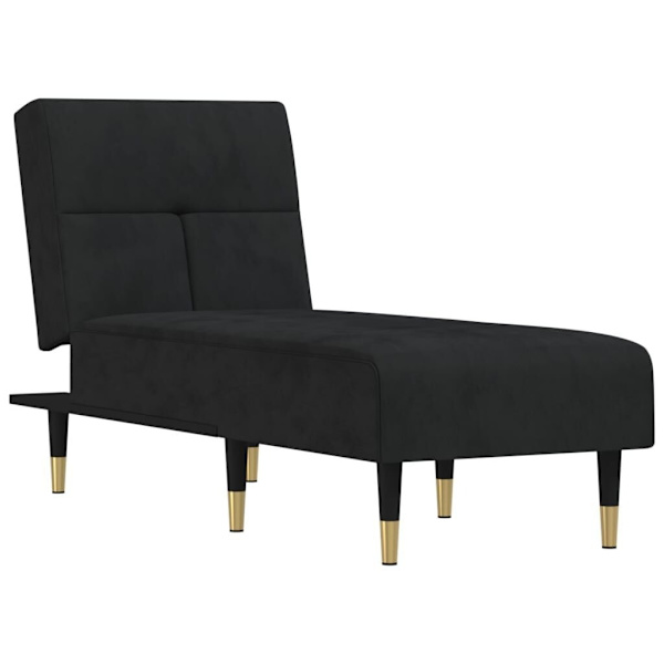 Chaise Longue Black Velvet62865820891139111