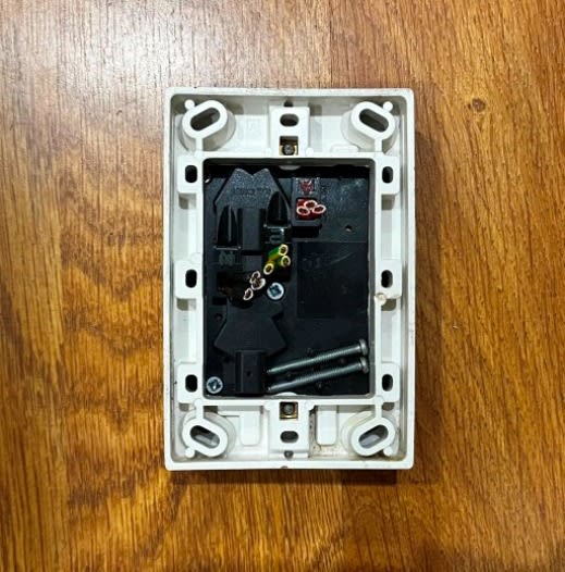 Double Power Point - 120mm High x 80mm Wide63007279239169112