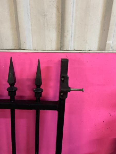 Black Aluminum Security Gate63439507105795111