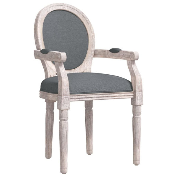Dining Chair Dark Grey 54x56x96.5 cm Fabric....62863413172353112