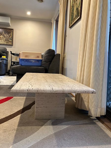 Imitation stone coffee table (top & base)62864722890369113