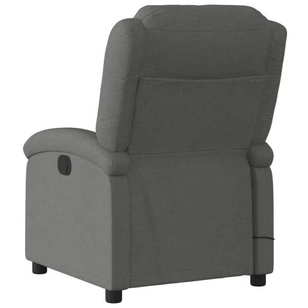 Massage Recliner Chair Dark Grey Fabric62863381489027111