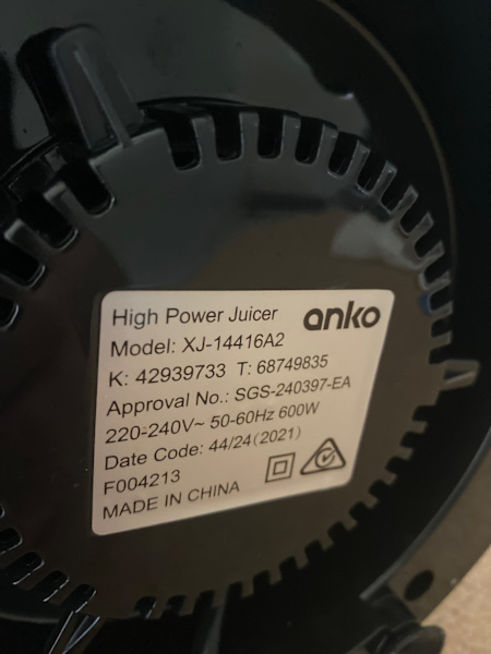 Anko juicer63017764281731111
