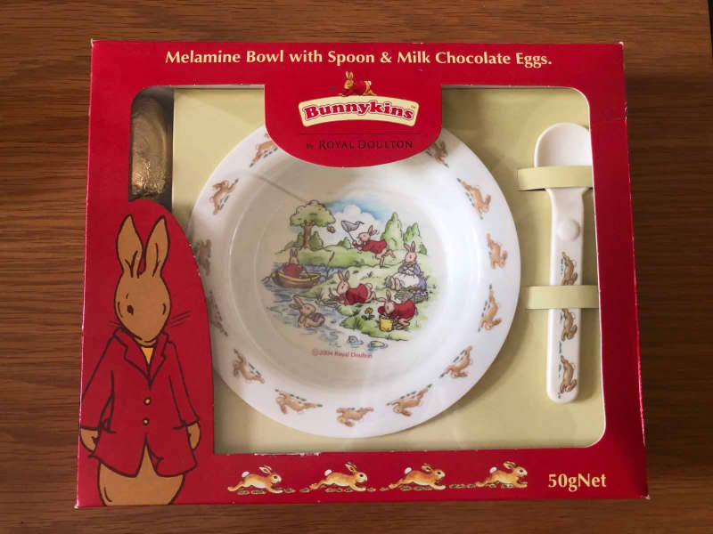 Bunnykins melamine clearance