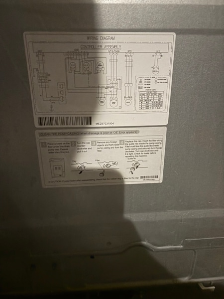 LG Smart Inverter 7.5kg Top Load Washing Machine – Excellent Condition63612127255811113