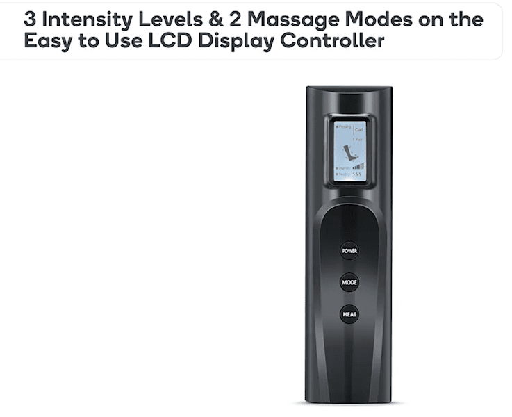 Leg & Foot Pressure Massager Machine Heated Electric Air Compression 63019079575811113