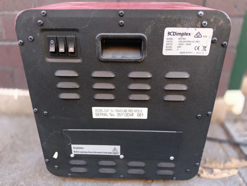 Dimplex Electric Fireplace 1500W63612126355329113