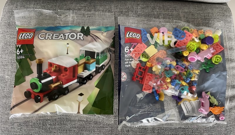 LEGO: Bucket Drawstring Bag - Teal (VIP, Limited Edition, 5007488)