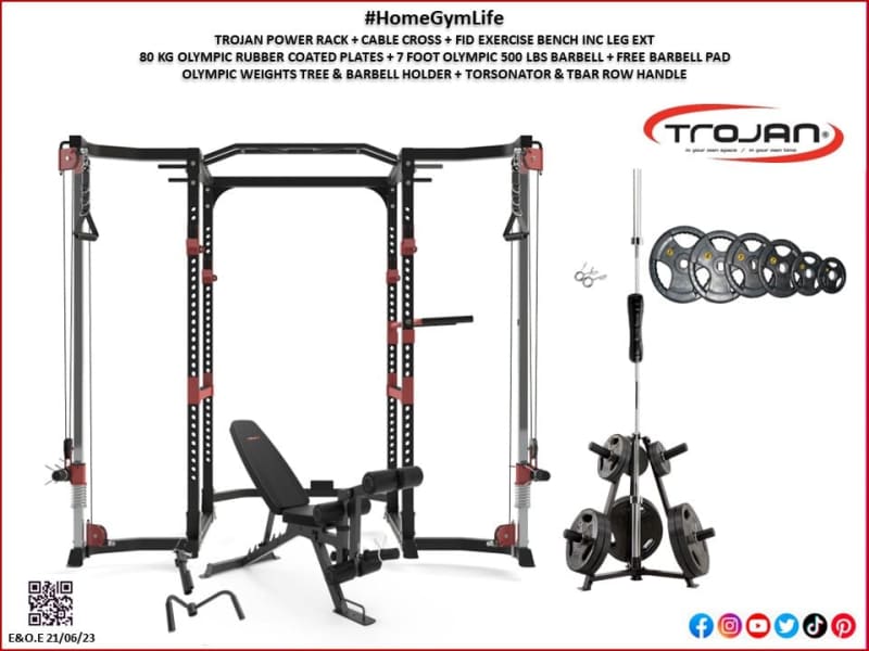 Trojan squat online rack