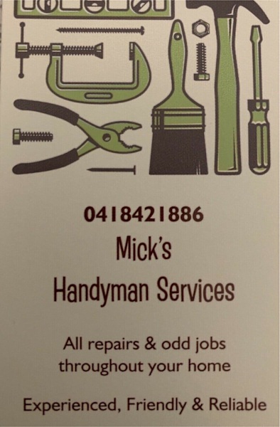 Mick's Handyman Services62863416756097110