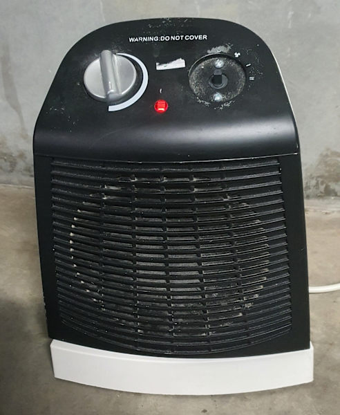 2000W Anko oscillating fan heater, working but, Carlton pickup63612128331907110