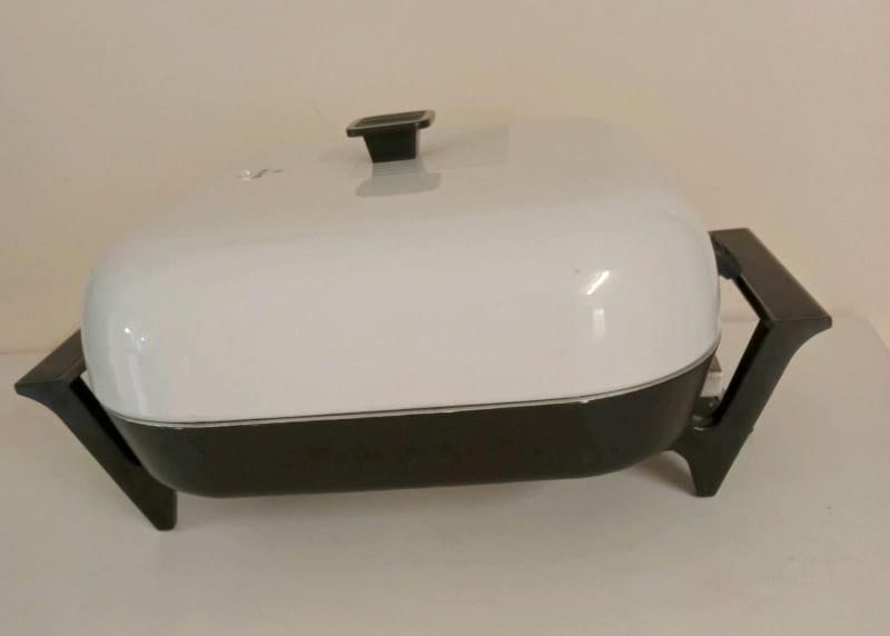 sunbeam electric frypan stainless steel