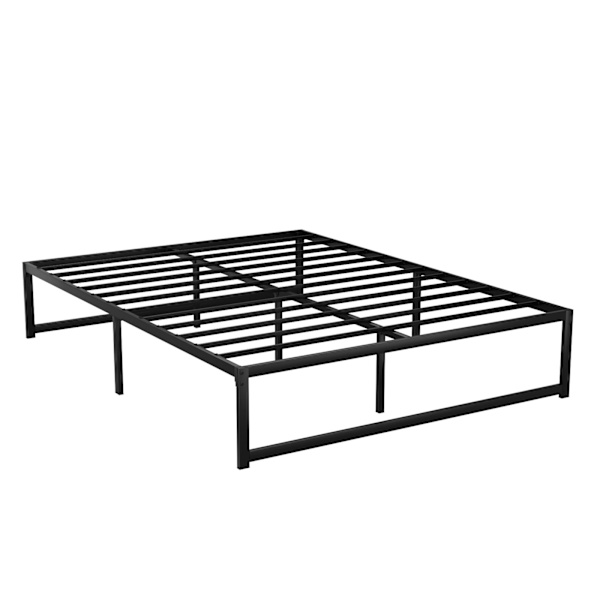 SIGRID Minimalist Style Metal Bed Frame Platform Base - Queen Size, Bl62863838448513111