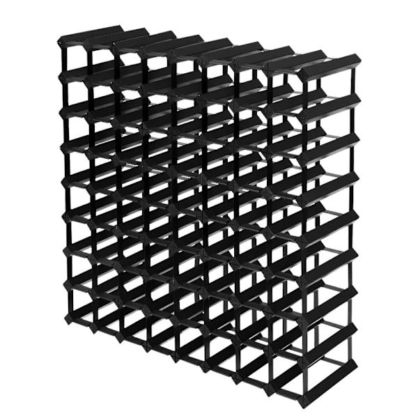 Wine Rack 72 Bottle Black62863408404098111
