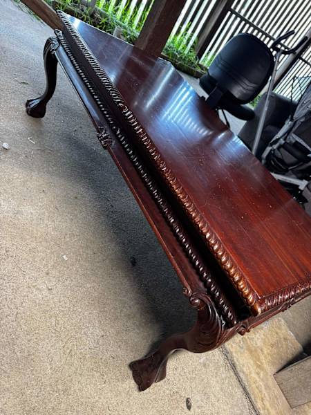Solid antique coffee table 62863375468291111