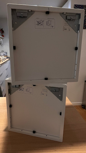 2x EKET (IKEA) Cabinets, White62863371486850111