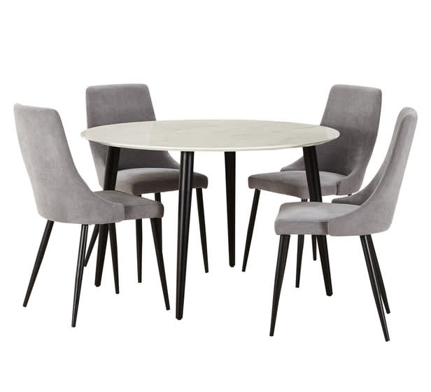 monaco 4 seater dining set